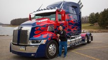 From Movie To Street: Optimus Prime Built By A Superfan