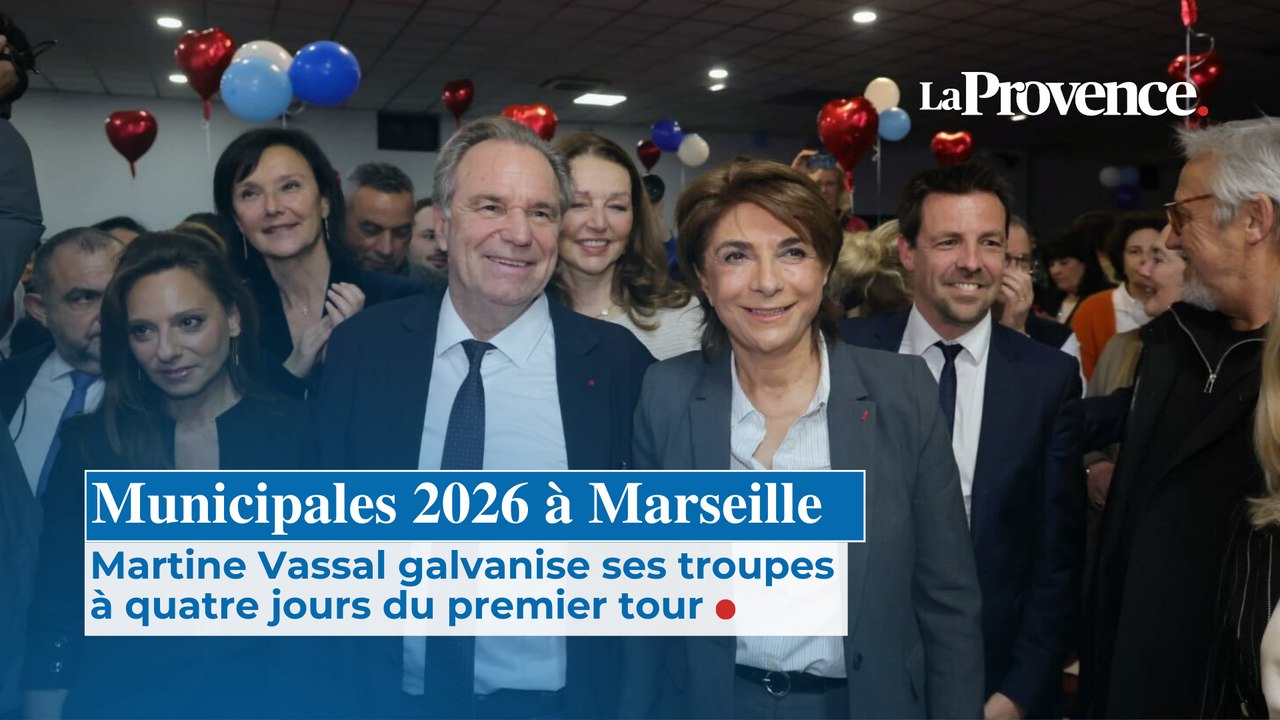 Municipales à Marseille : quatre jours avant les élections, Martine Vassal galvanise ses troupes
