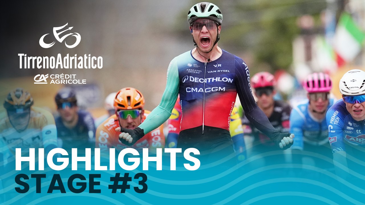 ANDRESEN BEATS THE BIG NAMES FOR THE VICTORY!! 😍 | Tirreno Adriatico Crédit Agricole 2026 Stage 3