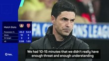 Arteta frustrated by slow second half start as Arsenal snatch draw at Leverkusen