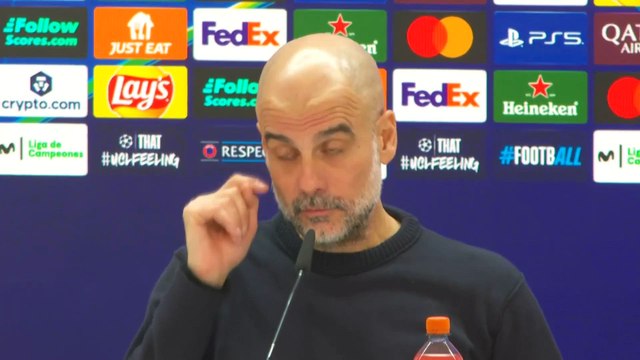 El tenso momento de Guardiola con un peridoista en la rueda de prensa