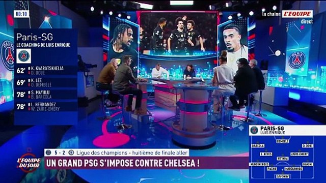 Liam Rosenior : « Il n'y a pas beaucoup de Barcola ou de Kvara en Premier League, c'est une équipe vraiment extra » - Foot - Ligue des champions
