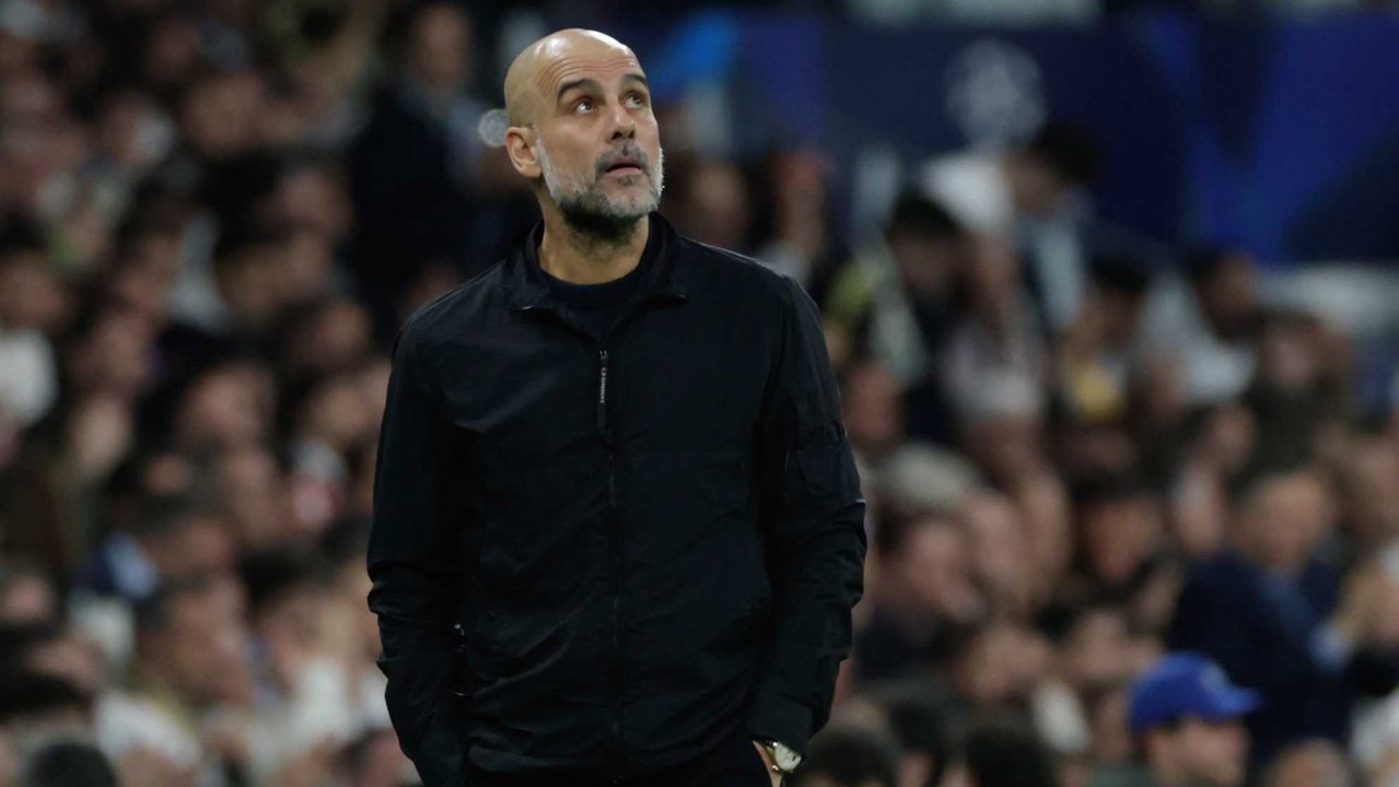 Guardiola, tras caer en el Bernabéu: ''Tres veces que llegan en la primera parte y tres goles''