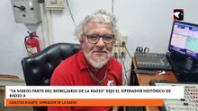 Carlitos Duarte, operador histórico de Radio A: “Ya somos parte del mobiliario de la radio”