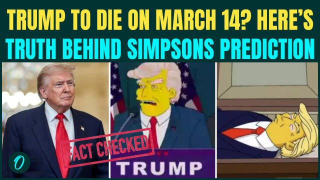 Trump Death Prediction on March 14 Goes VIRAL: What The Simpsons Episode Actually Shows- Is It Real?