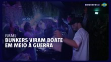 Em meio à guerra, bunkers viram boates e atraem jovens em Tel Aviv
