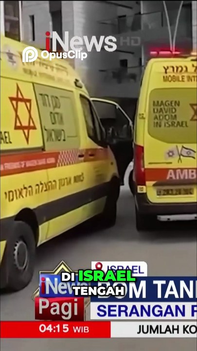 Iran Ballistic Missile Strike in Central Israel Leaves 1 Dead, Several Injured