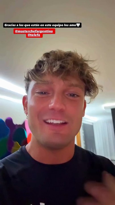 El polémico festejo de Ian Lucas tras la eliminación de Evangelina Anderson de MasterChef