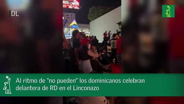 Al ritmo de “no pueden” los dominicanos celebran delantera de RD en el Linconazo
