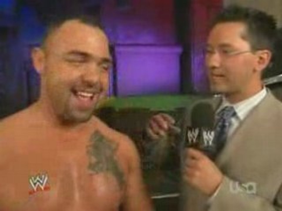 Santino Interview - RAW 6/2/08
