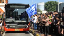Pemprov DKI Luncurkan TransJabodetabek Blok M-Bandara Soetta