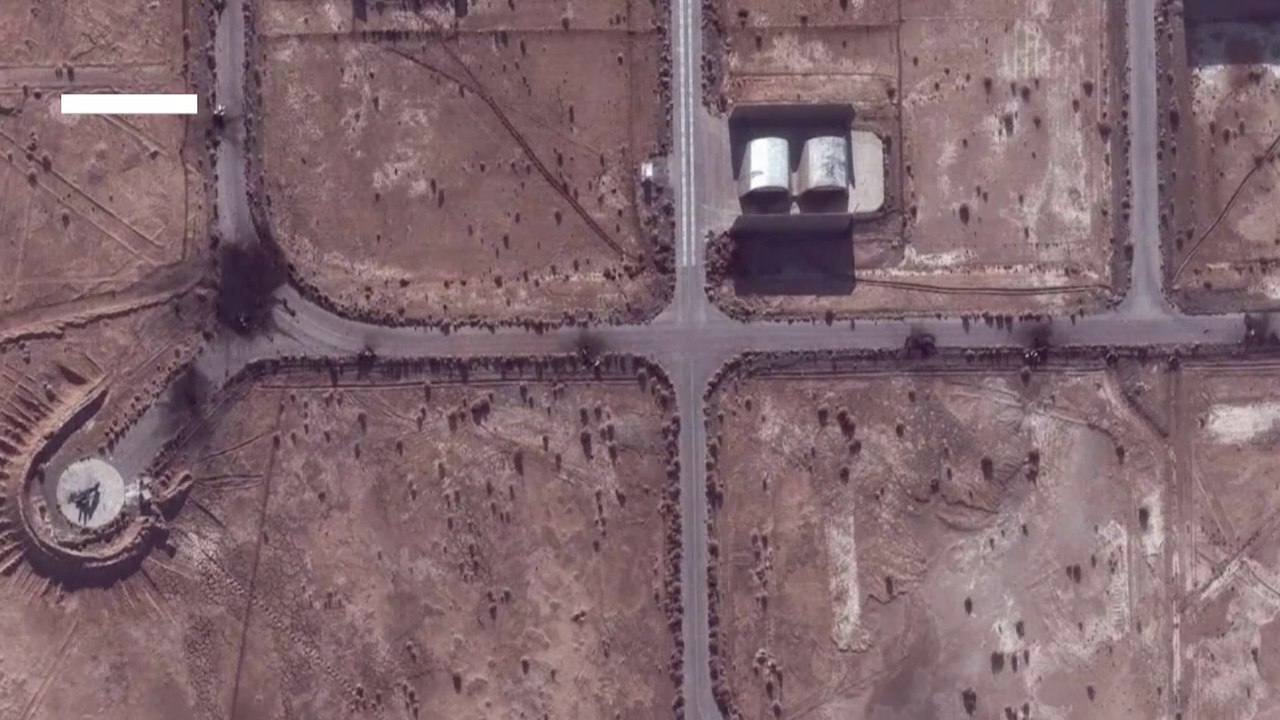 Iran : les sites visés par les bombardements, le avant/après par satellite
