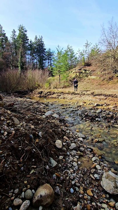 This is a great place to search for gold by the river.