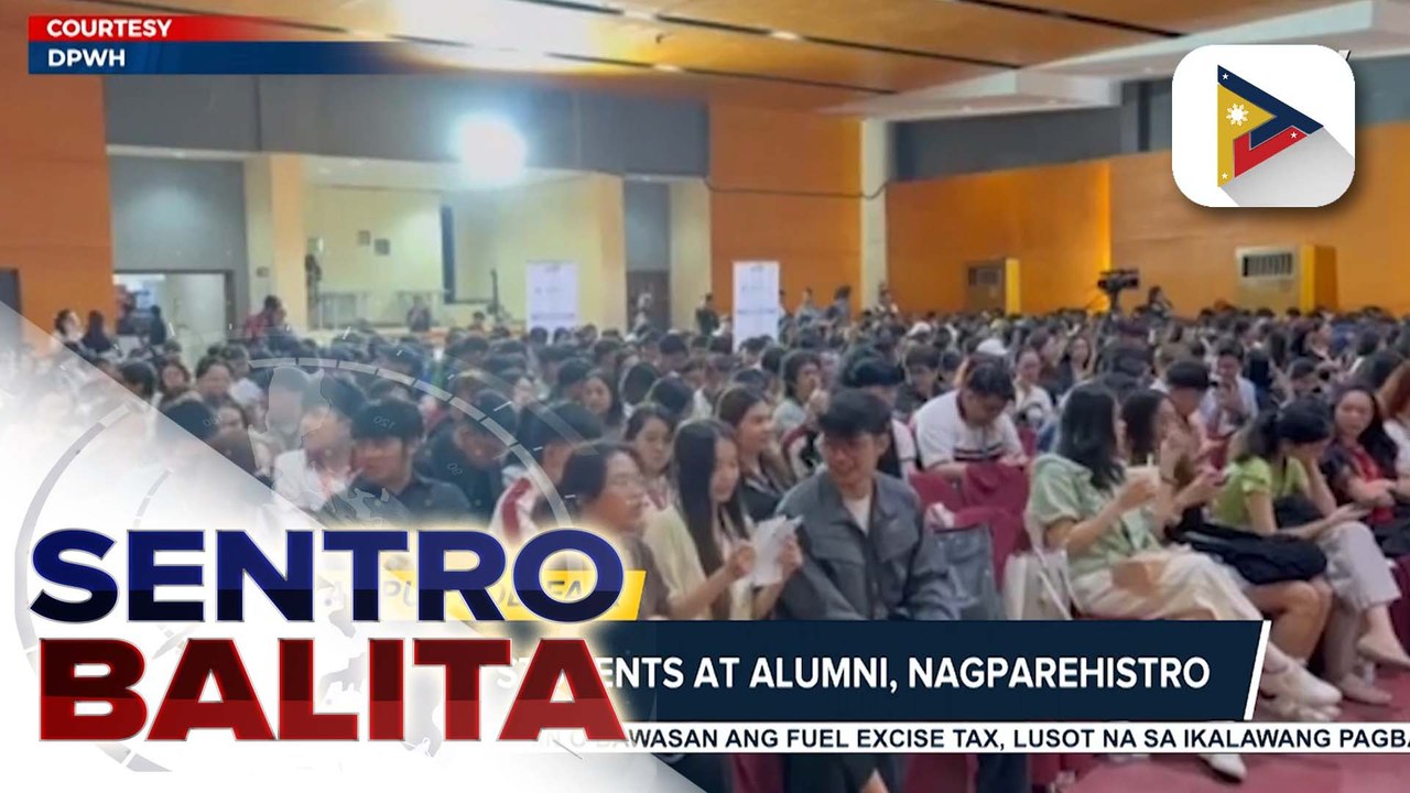 DPWH Campus Job Fair, isinagawa ngayong araw sa PUP Manila; pagpapatayo ng 10 gusali sa PUP, target na pondohan sa 2027 ayon sa DPWH