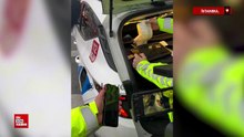 İstanbul'da drone destekli denetimde ceza yedi, polisle tartıştı