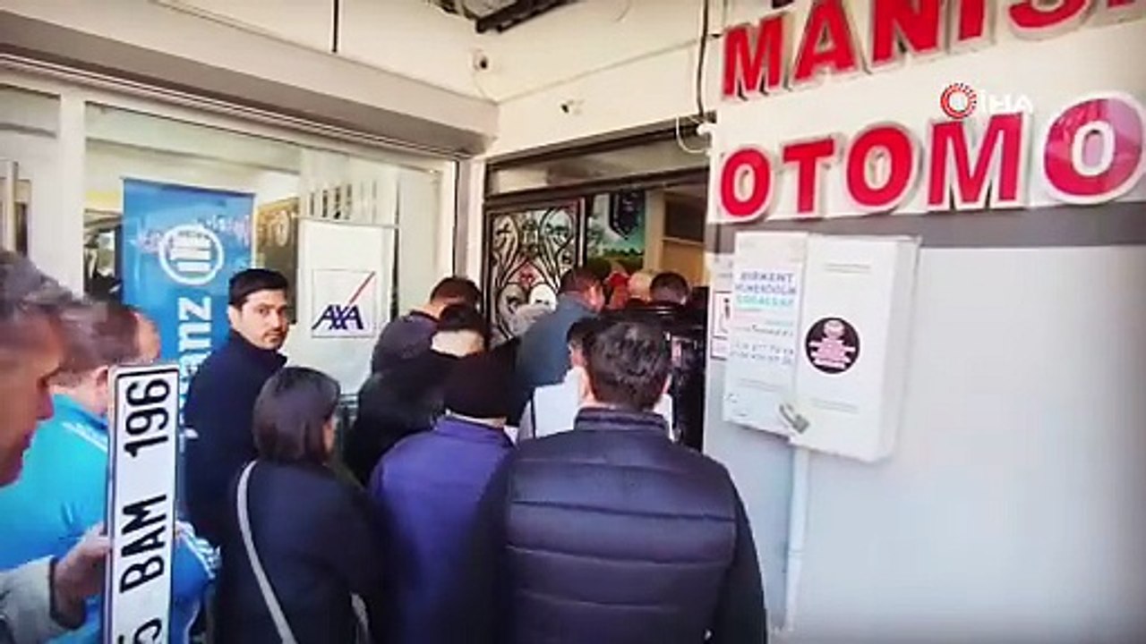 Manisa’da plaka mesaisi! 2 günde 1000 APP plaka değişti