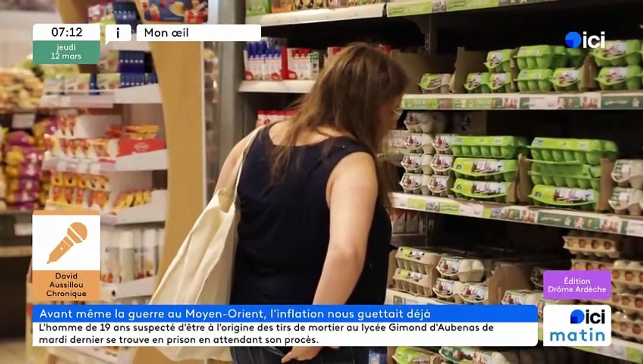 12/03/2026 - ici matin par ici Drôme Ardèche en vidéo