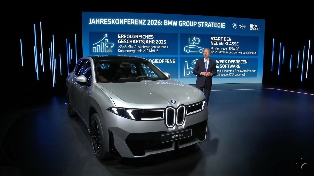 BMW Jahreskonferenz 2026: Zahlen, Strategie und die Neue Klasse mit iX3 & i3