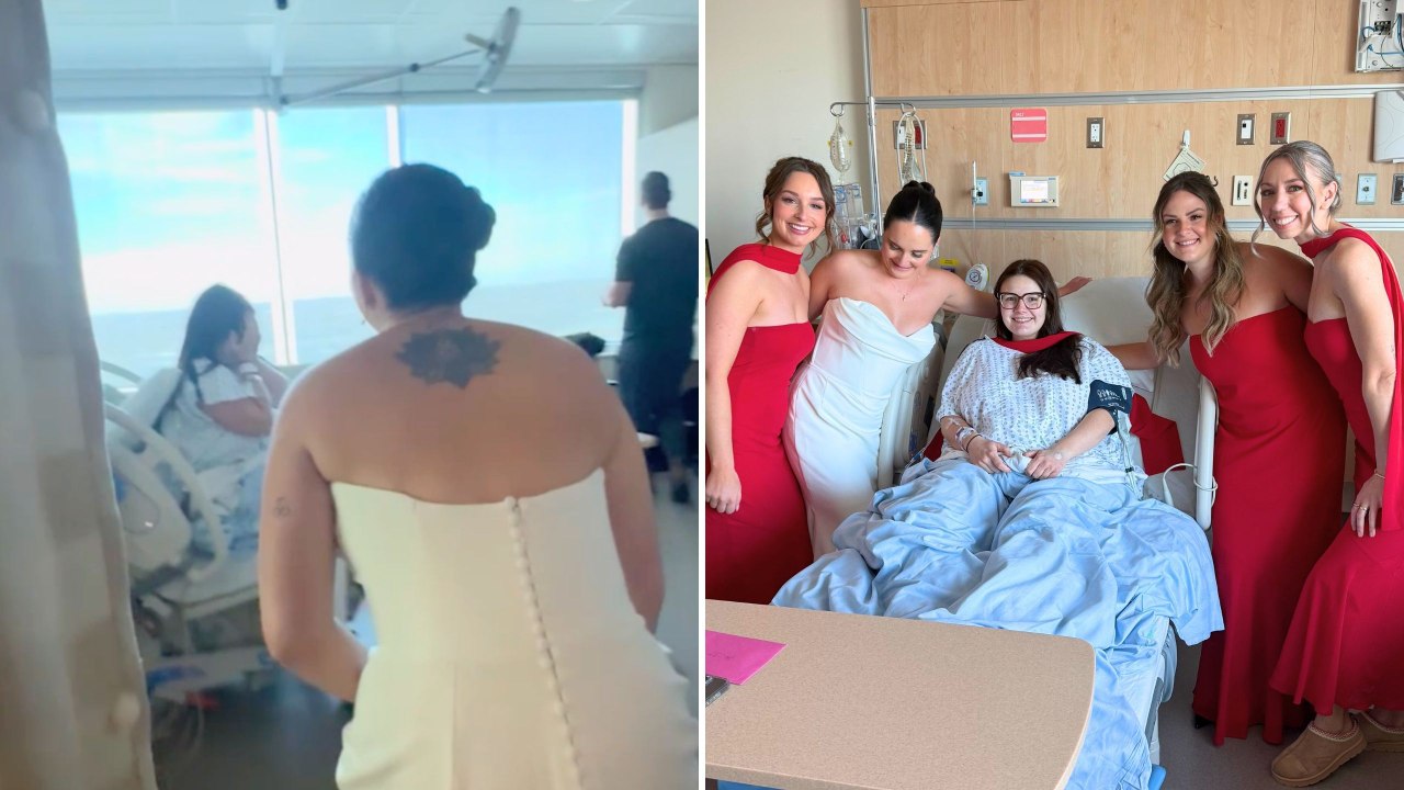 Wedding Party Surprise Maid Of Honor Who Went Into Labor On Big Day | Happily TV