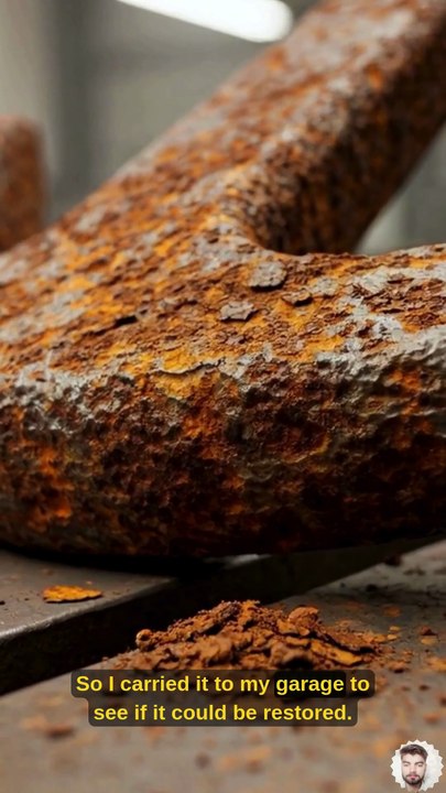 Rusty Metal Restoration | Satisfying Rust Removal Process