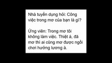 Công việc trong mơ