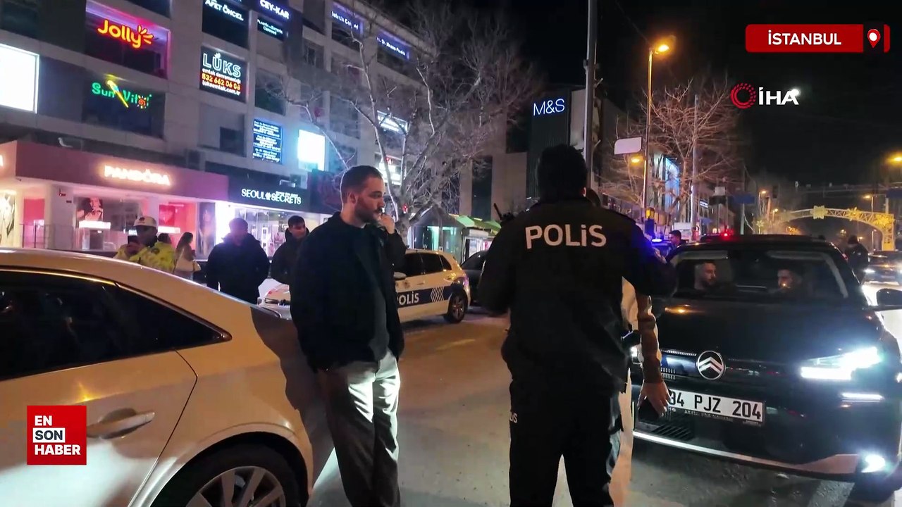 Kadıköy sahil yolunda makas atan sürücüye 90 bin lira ceza kesildi