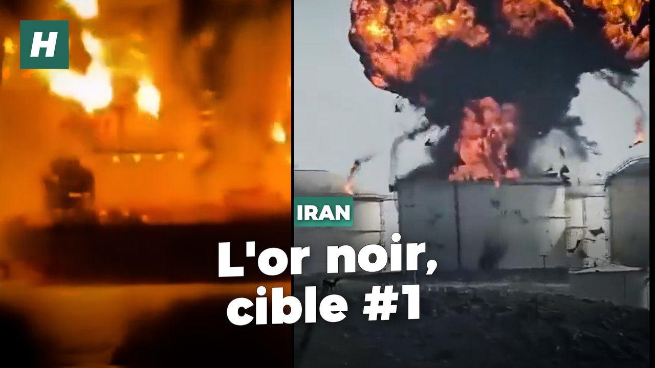 Iran : Les images des multiples frappes contre des infrastructures pétrolières et des navires dans le Golfe