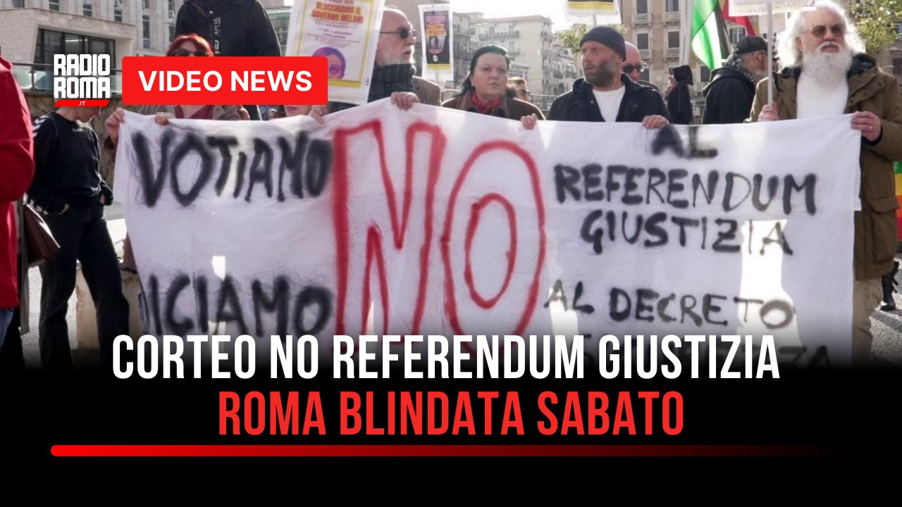 Corteo No referendum giustizia, Roma blindata sabato