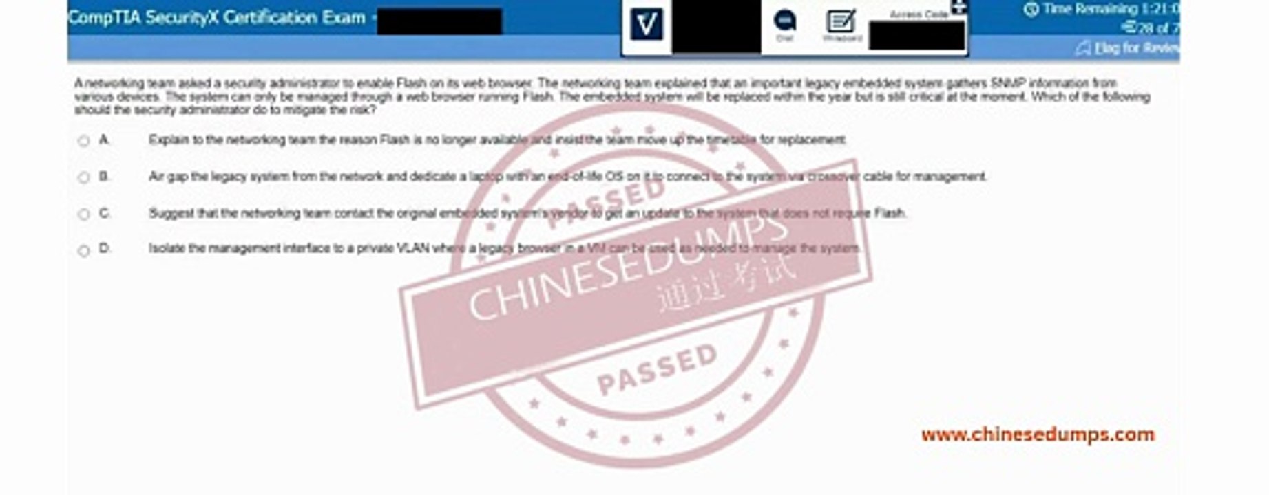 CompTIA SecurityX Certification Exam (CAS-004)