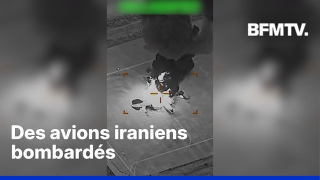 Guerre au Moyen-Orient: les États-Unis publient des images de bombardements d'avions iraniens