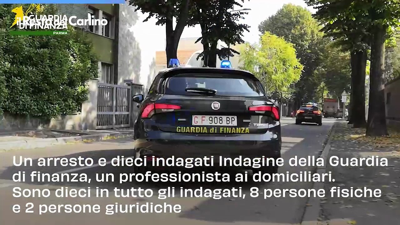 Frode sul Superbonus 110 a Parma: il video delle indagini