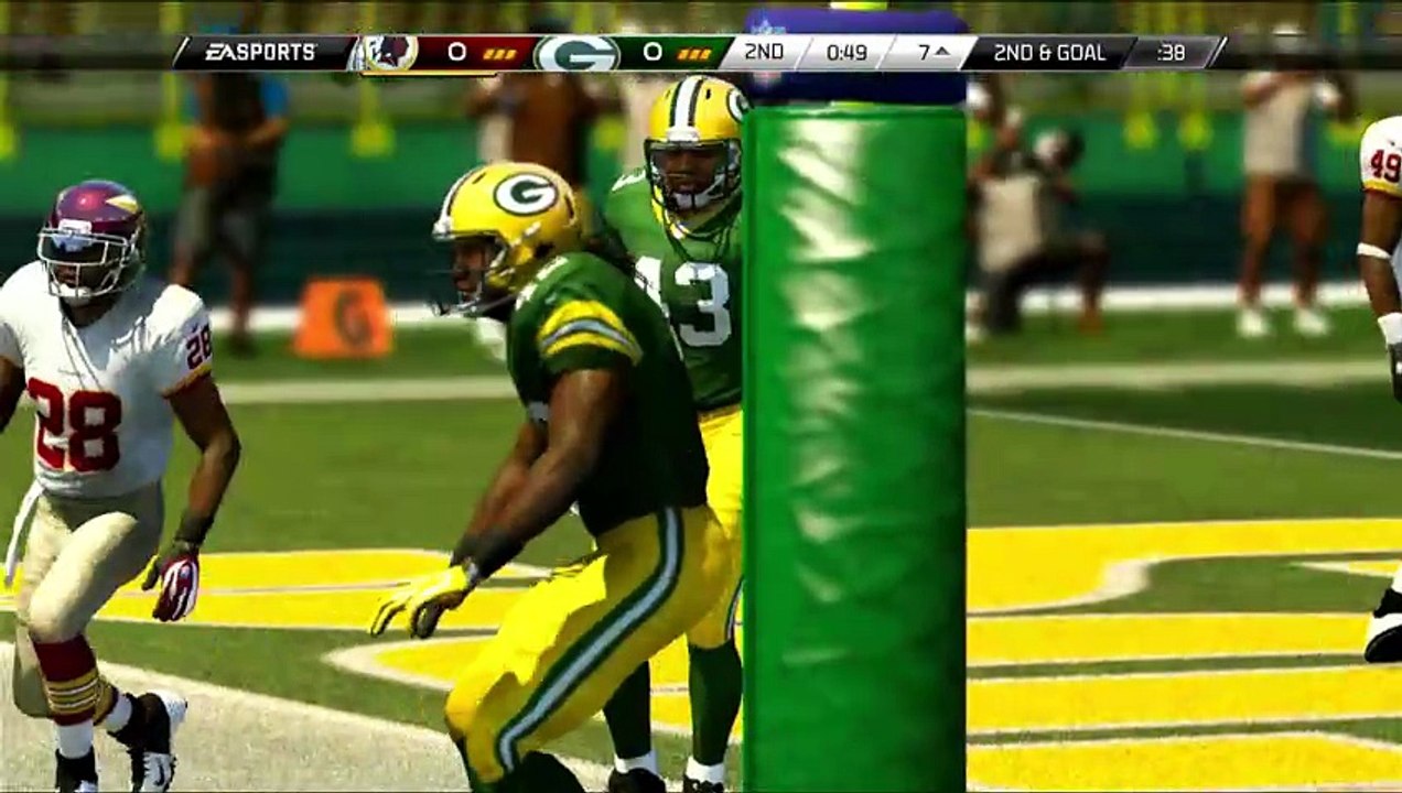 1964 REDSKINS VS MADDEN 25 , WEEK 2 VS GREEN BAY PACKERS