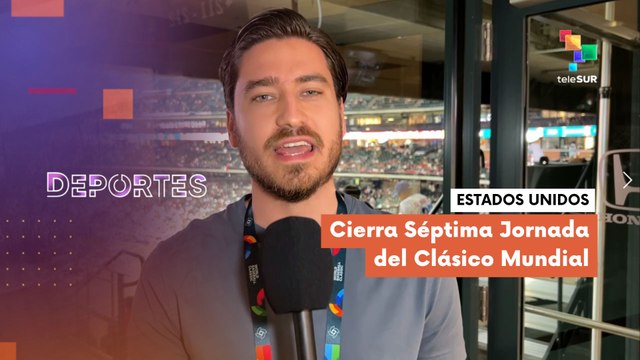 Te lo cuento deportes | EE. UU. | Cierre de 7ª jornada del Clásico Mundial de Béisbol 2026