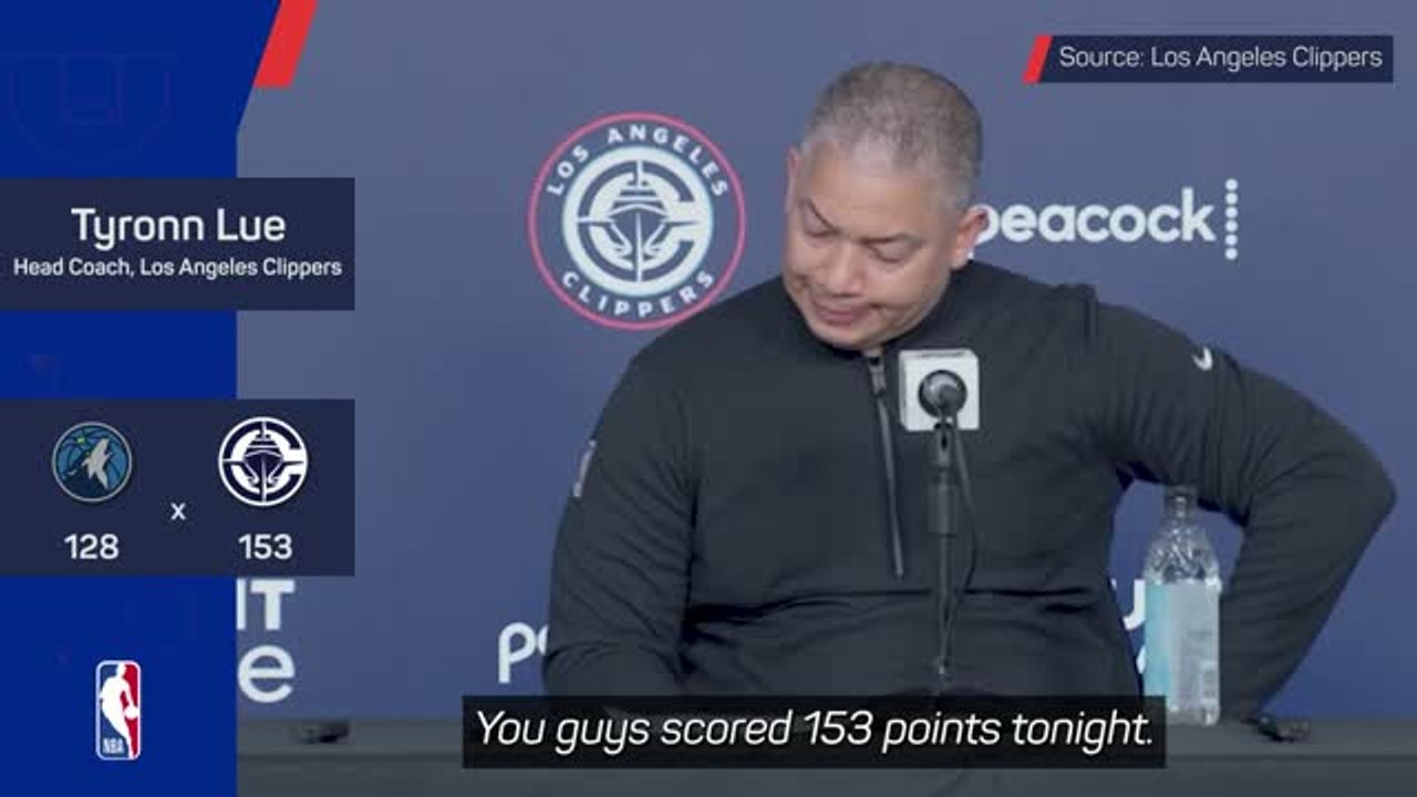 'Kawhi Leonard' - Lue on what sparked the Clippers' scoring record