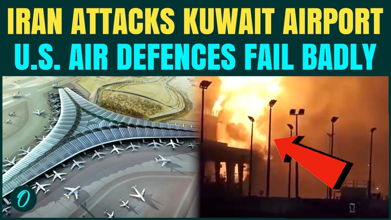 Iran STRIKES Kuwait Airport With Drones & Missiles Hours After Dubai Attack | US Defences FAIL