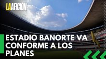 El Estadio Banorte va conforme a los planes: Iñigo Riestra