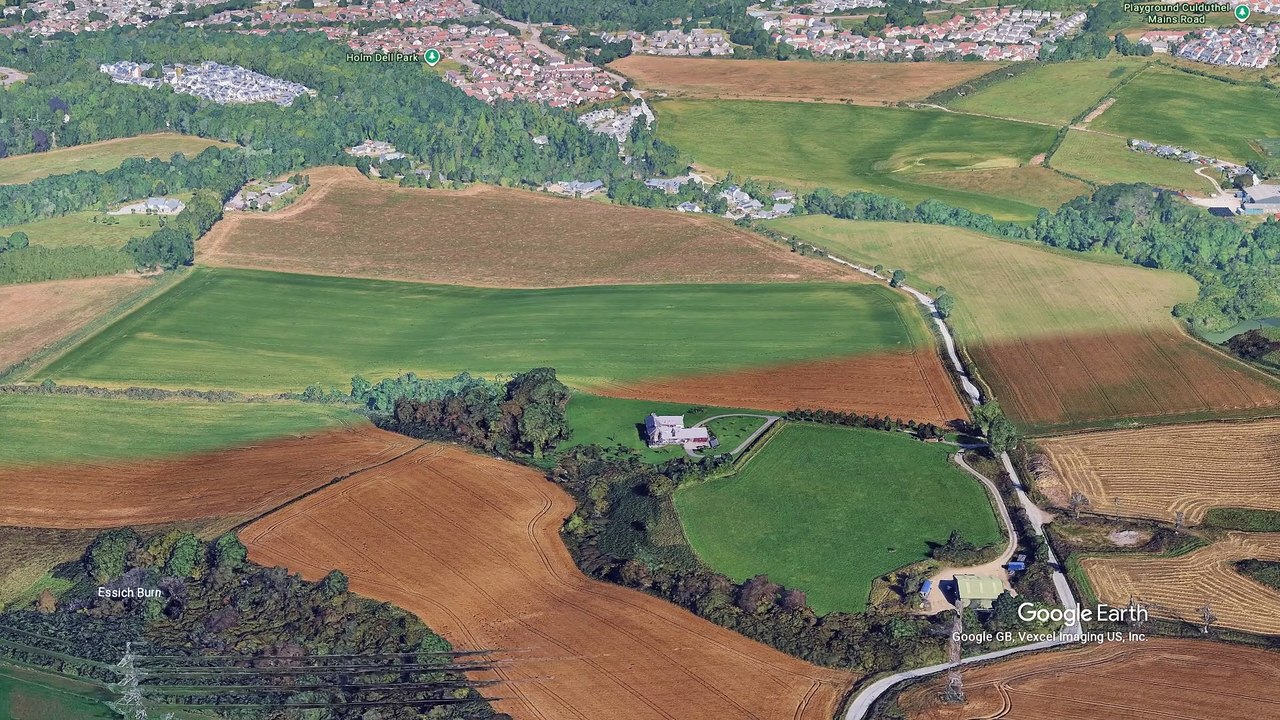 Essich Road MCA development in Inverness - View from above