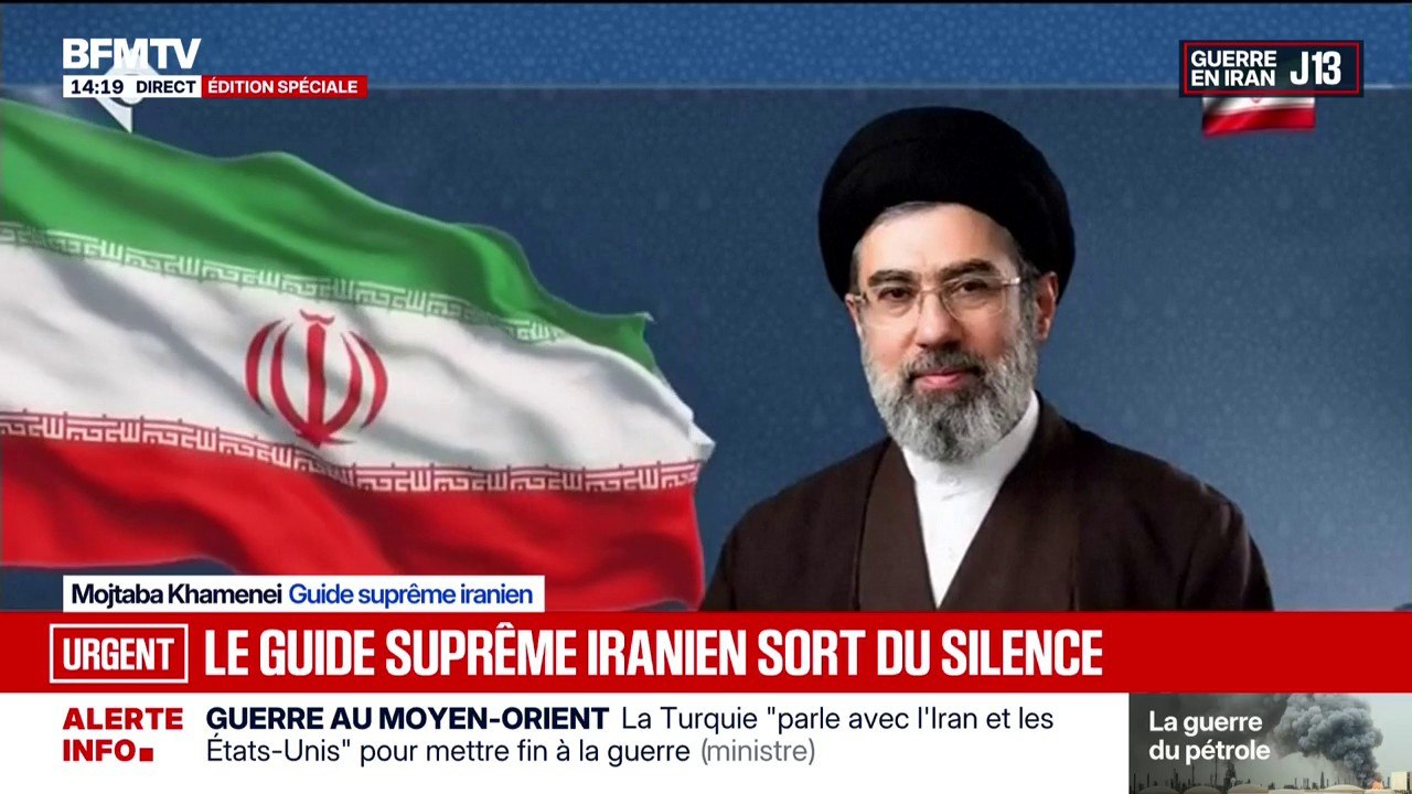Guerre au Moyen-Orient: "Nous n'avons pas d'autres solutions que de continuer", affirme le guide suprême iranien Mojtaba Khamenei