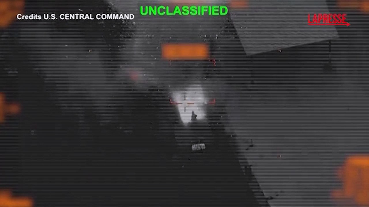 Iran, video mostra attacchi Usa aerei su aerei, camion e imbarcazioni