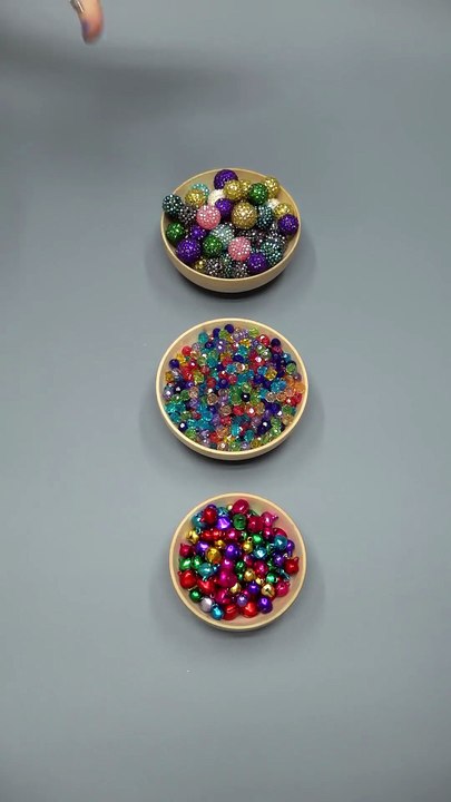 Beautiful Beads and Bells Satisfying Video - Domino Girl (1080p, h264)