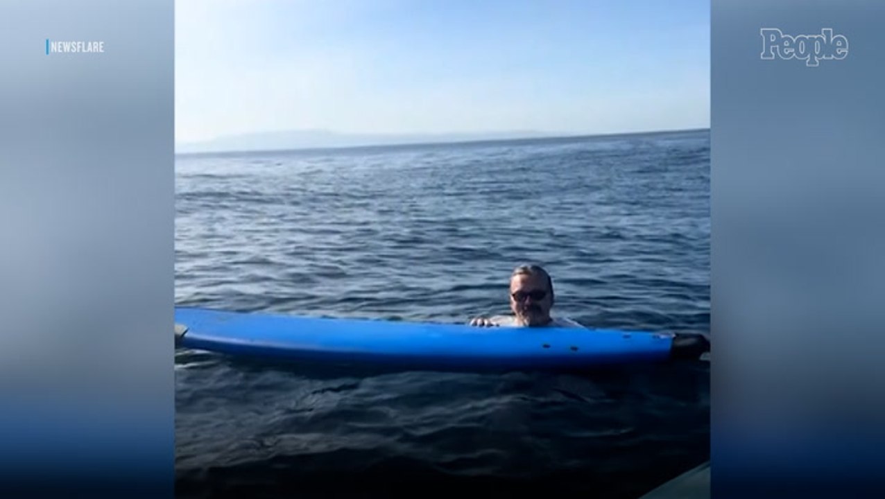 Tourist Gets Rescued 20 Hours After Drifting Out to Sea While Surfing