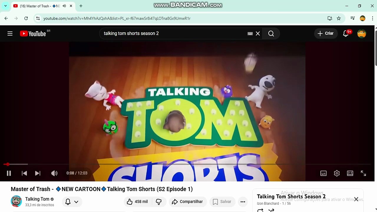 Talking Tom Shorts all intros