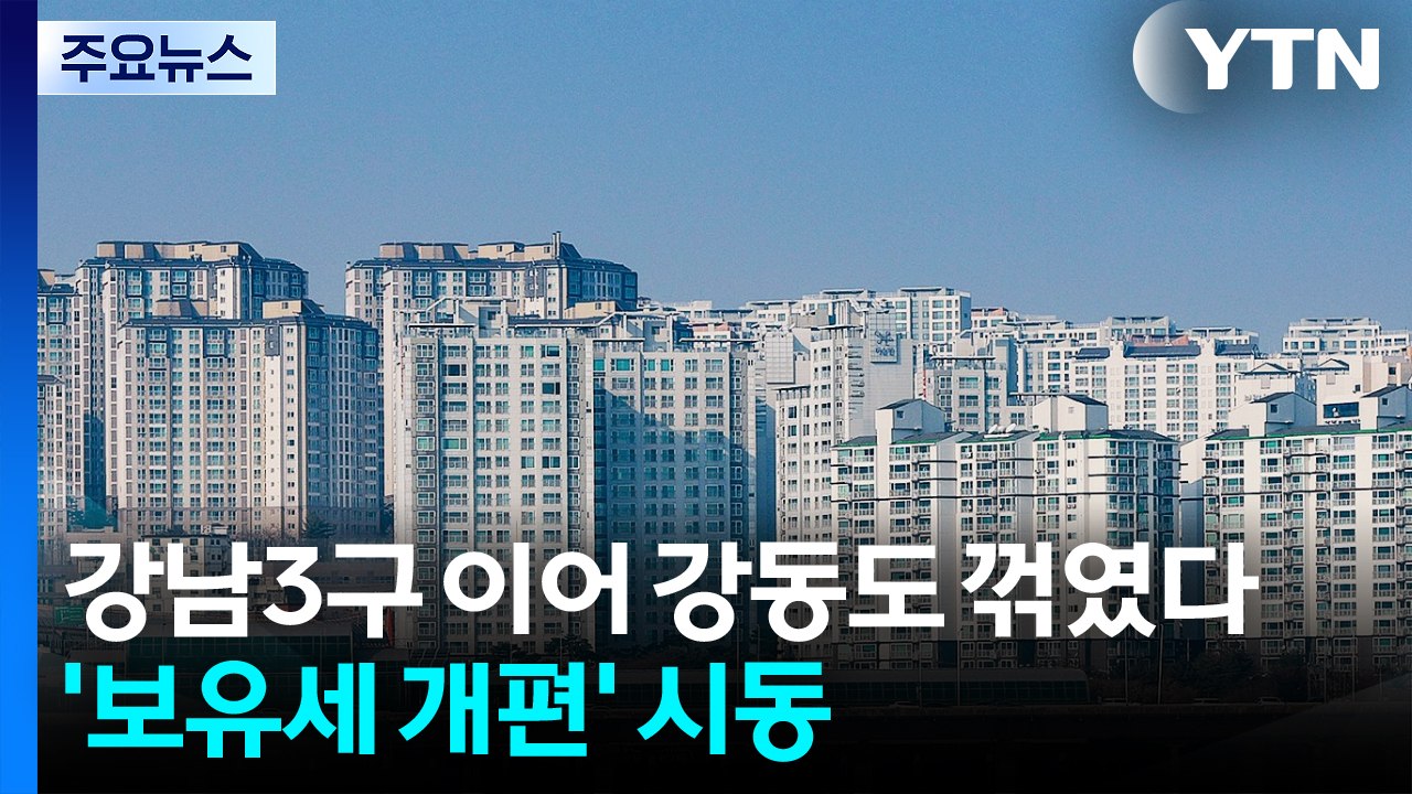강남3구 이어 강동도 꺾였다...'보유세 개편' 시동 / YTN