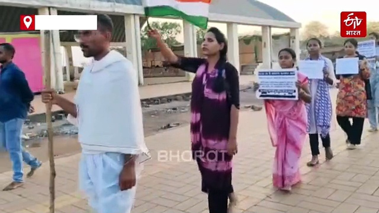 DEd अभ्यर्थियों का दांडी मार्च: 79वें दिन भी आमरण अनशन जारी, 2300 पदों पर नियुक्ति की मांग तेज