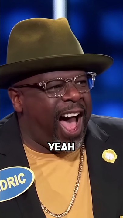 Steve Harvey Salutes Cedric the Entertainer on Celebrity Family Feud