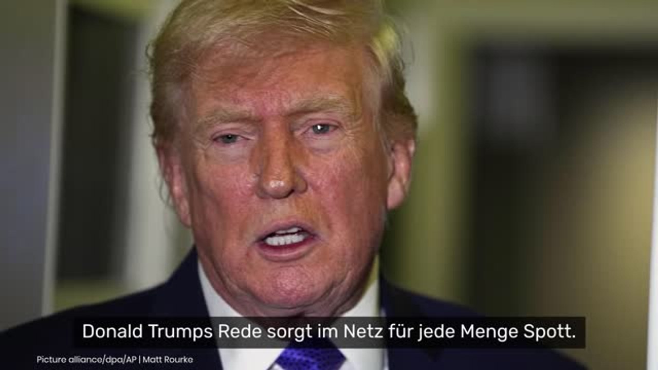 Donald Trump: 'The Don' verliert sich in Geschwafel-Rede - und prahlt plötzlich mit 'besserem Blut'