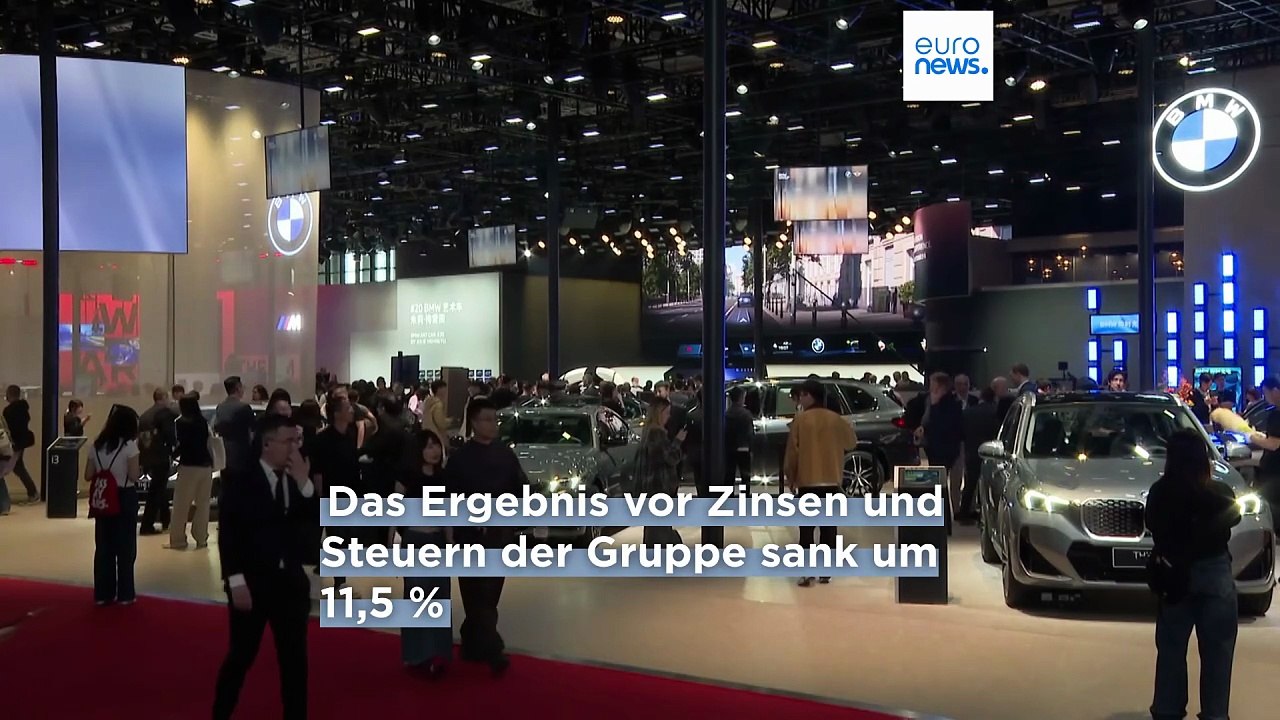 BMW-Gewinn sinkt um 11,5 Prozent auf 'Pandemie-Tief' wegen Zöllen und China-Flaute