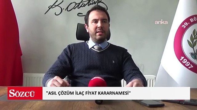 Edirne Eczacı Odası Başkanı Doğukan Çiftçi: Asıl çözüm ilaç fiyat kararnamesi