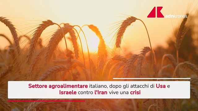 Guerra in Iran, settore agroalimentare italiano in crisi