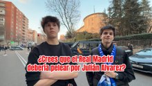¿Quiere el madridismo a Julián Alvarez?